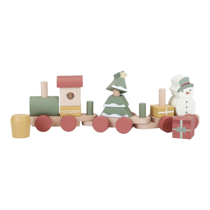 Little Dutch Stacking Train - Christmas